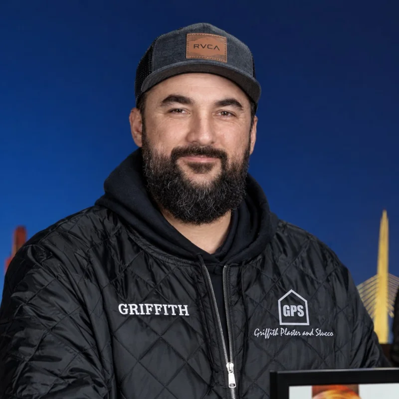 Brandan Griffith, owner of Griffith Plaster
