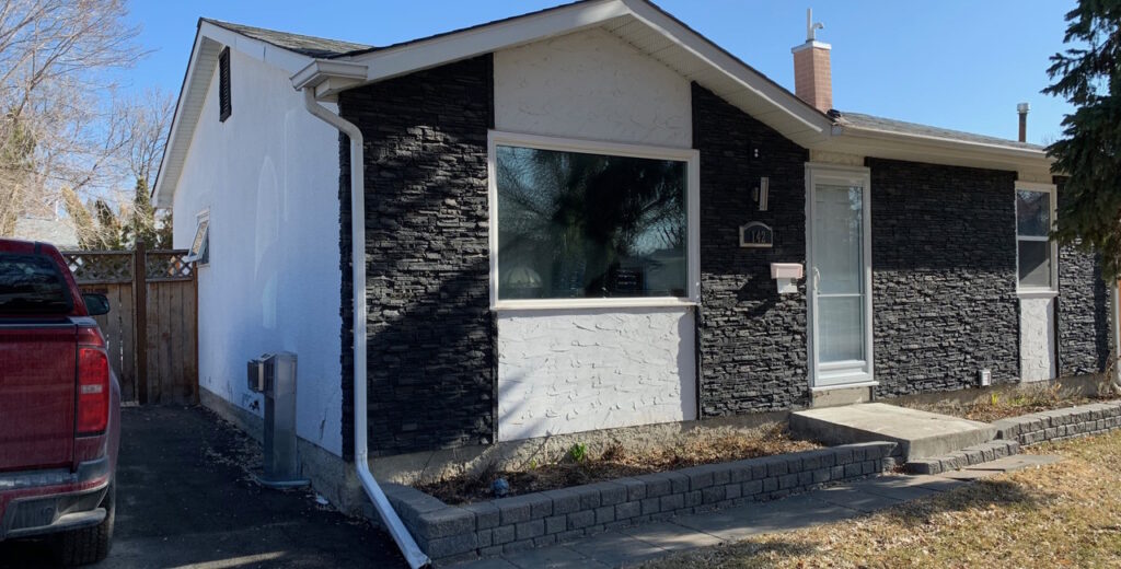 small house cultured stone
