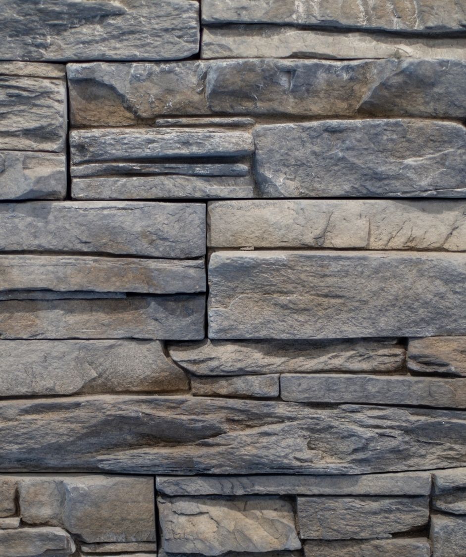 Photo of a wall of cultured stone